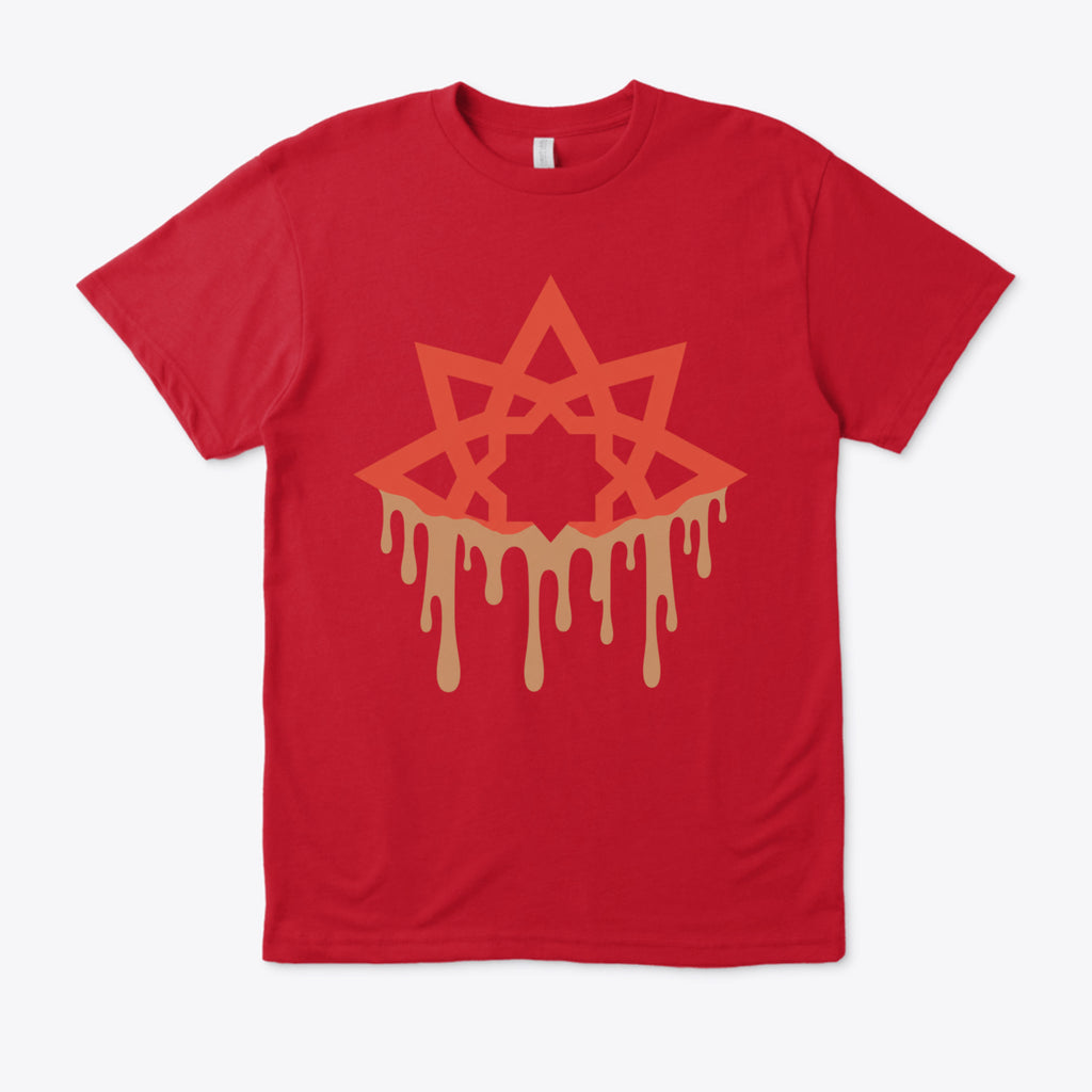 Melting Star — Casual T-Shirt
