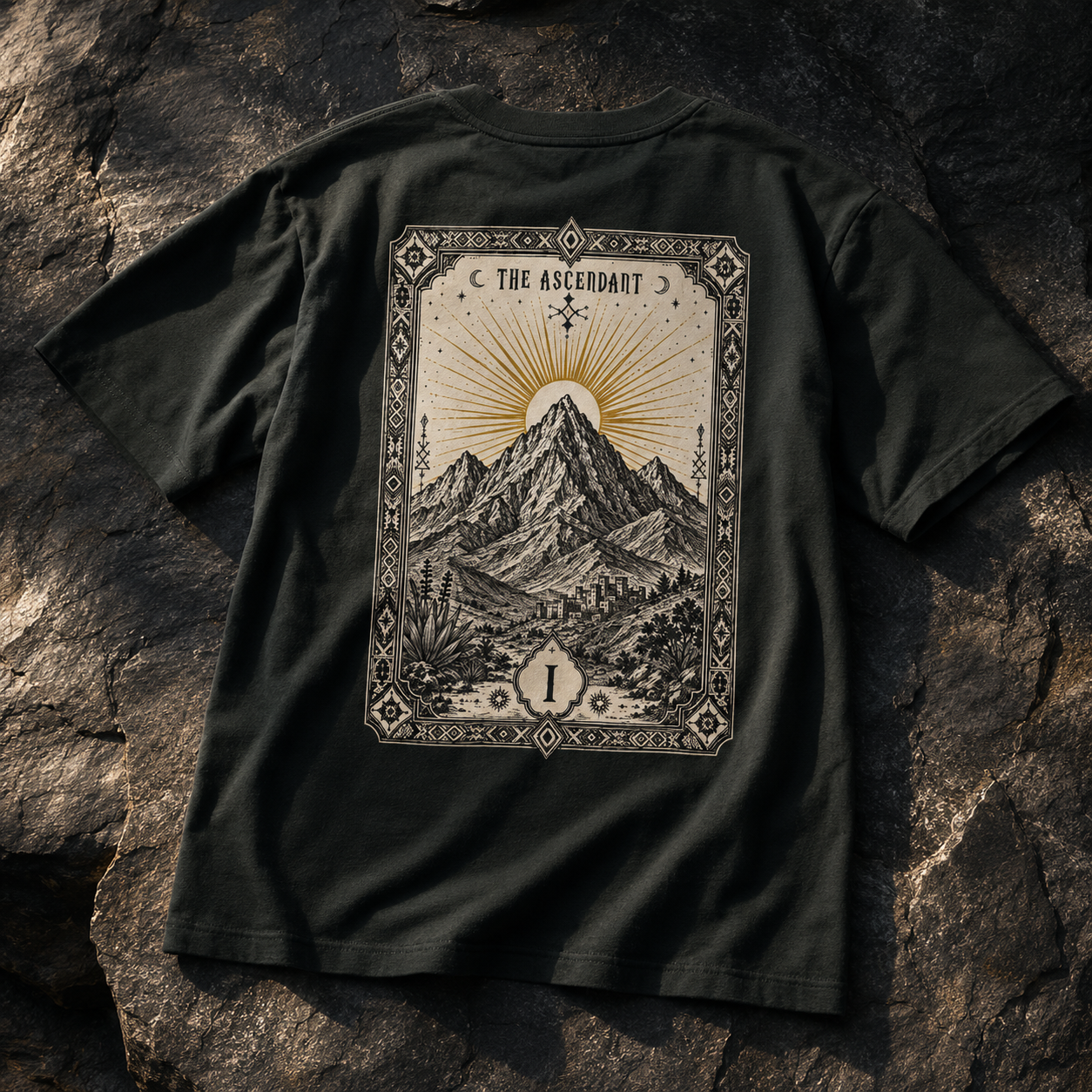 The Ascendant — Heavyweight Oversized Tee editorial image